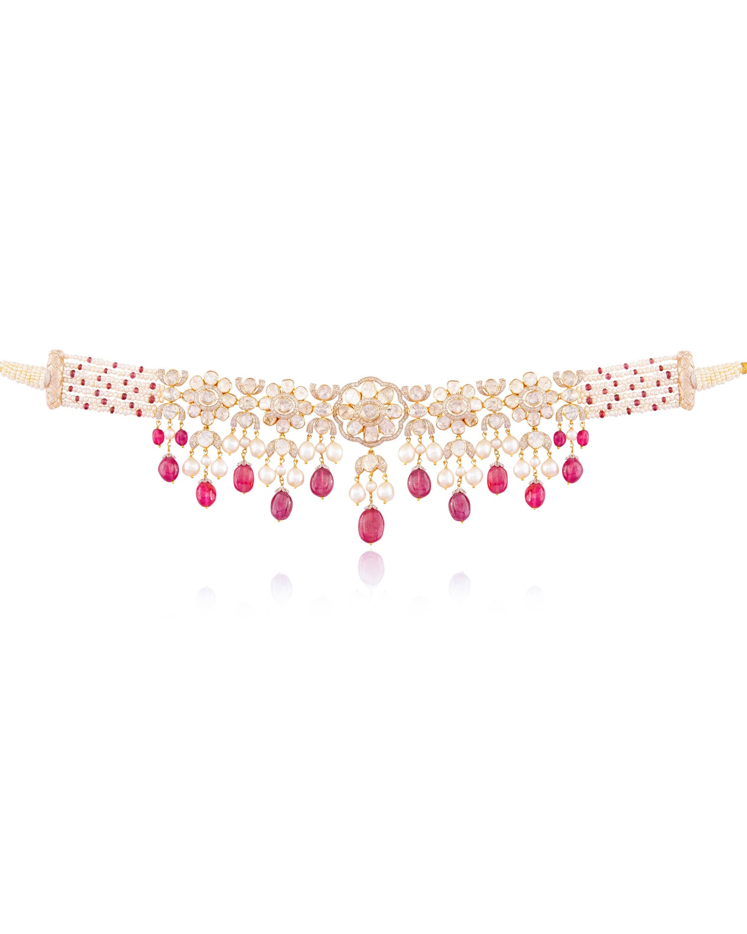 Sulekha Polki And Diamond Choker - NO ORDERS