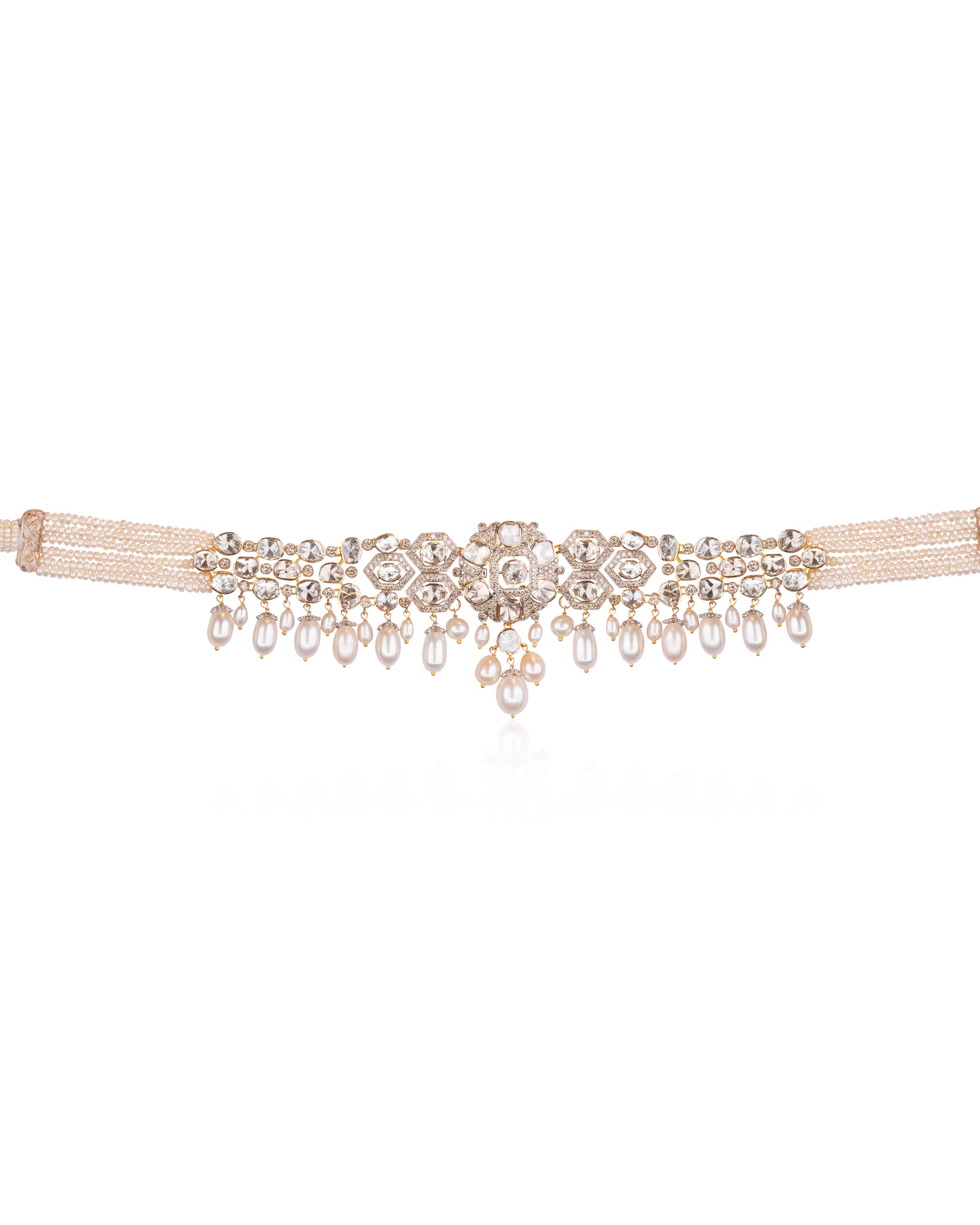 Kanishka Polki And Diamond Choker