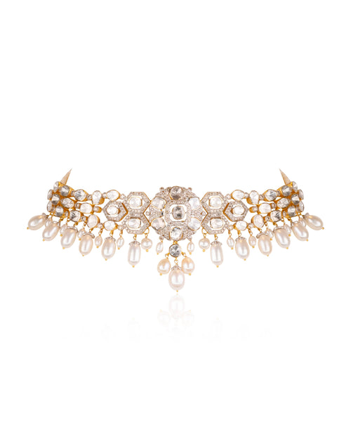 Kanishka Polki And Diamond Choker