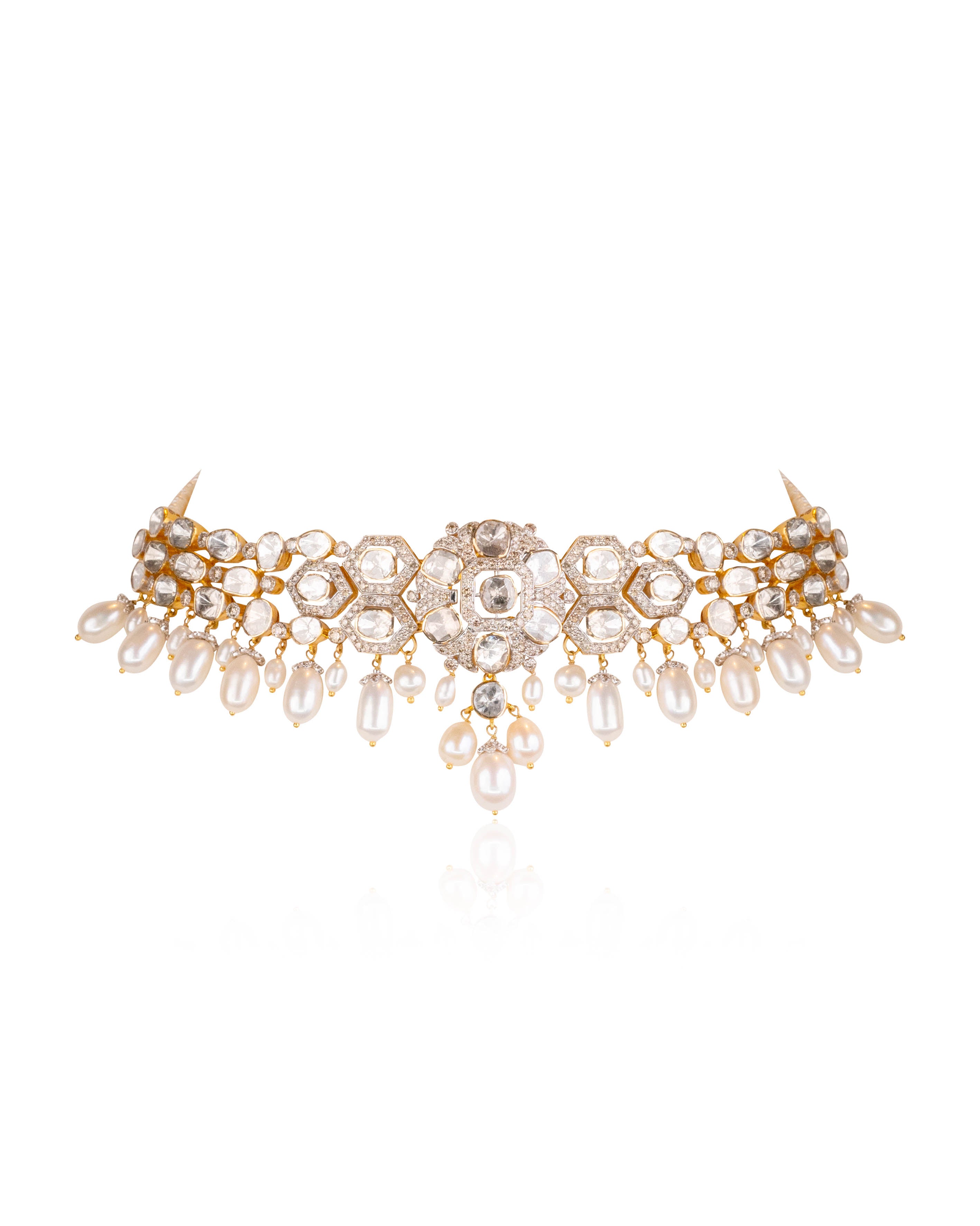 Kanishka Polki And Diamond Choker