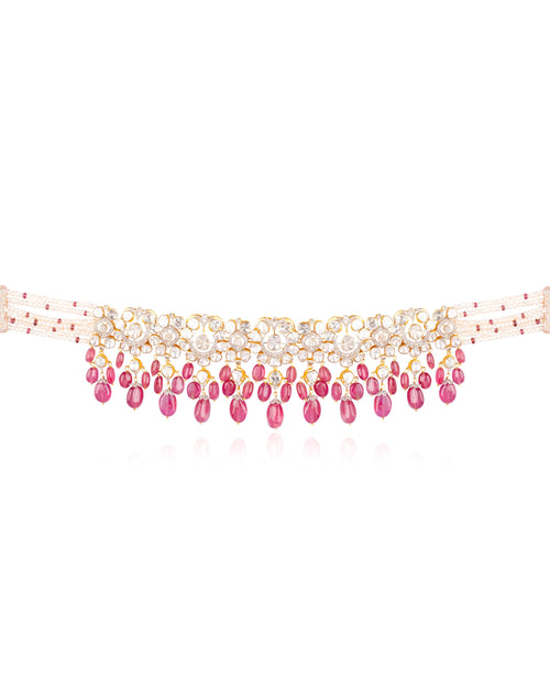 Gauri Polki And Diamond Choker