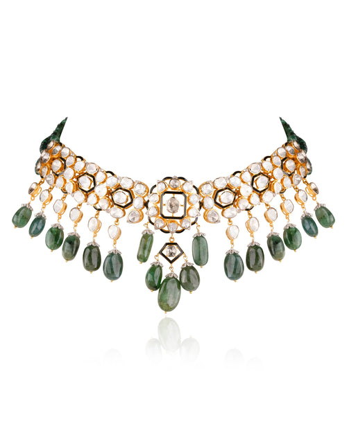 Eyana Polki And Diamond Choker