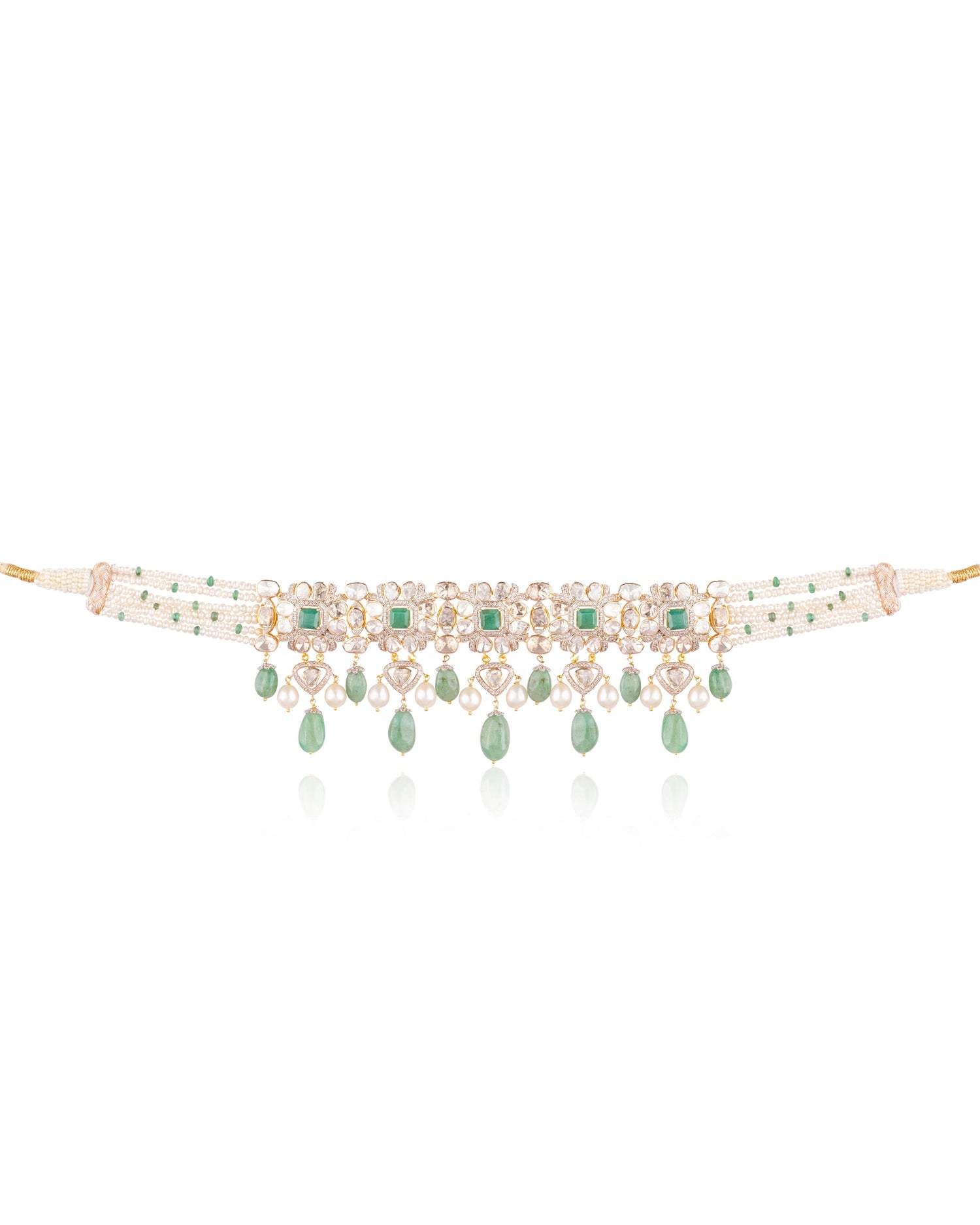 Disha Polki And Diamond Choker