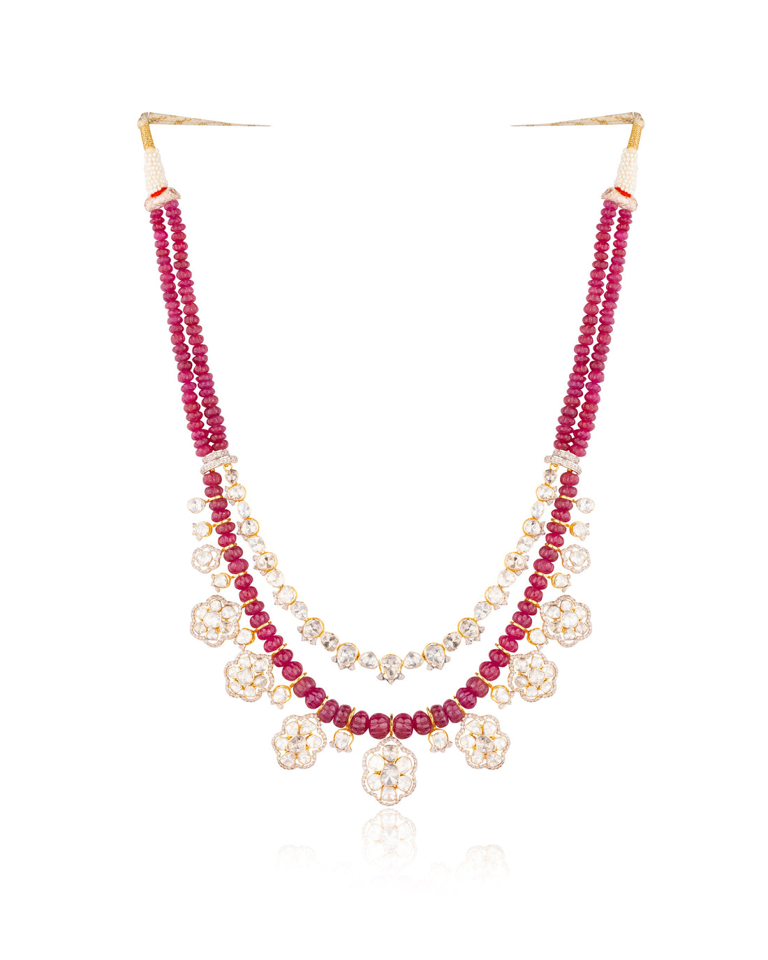 Ritu Polki And Diamond Necklace