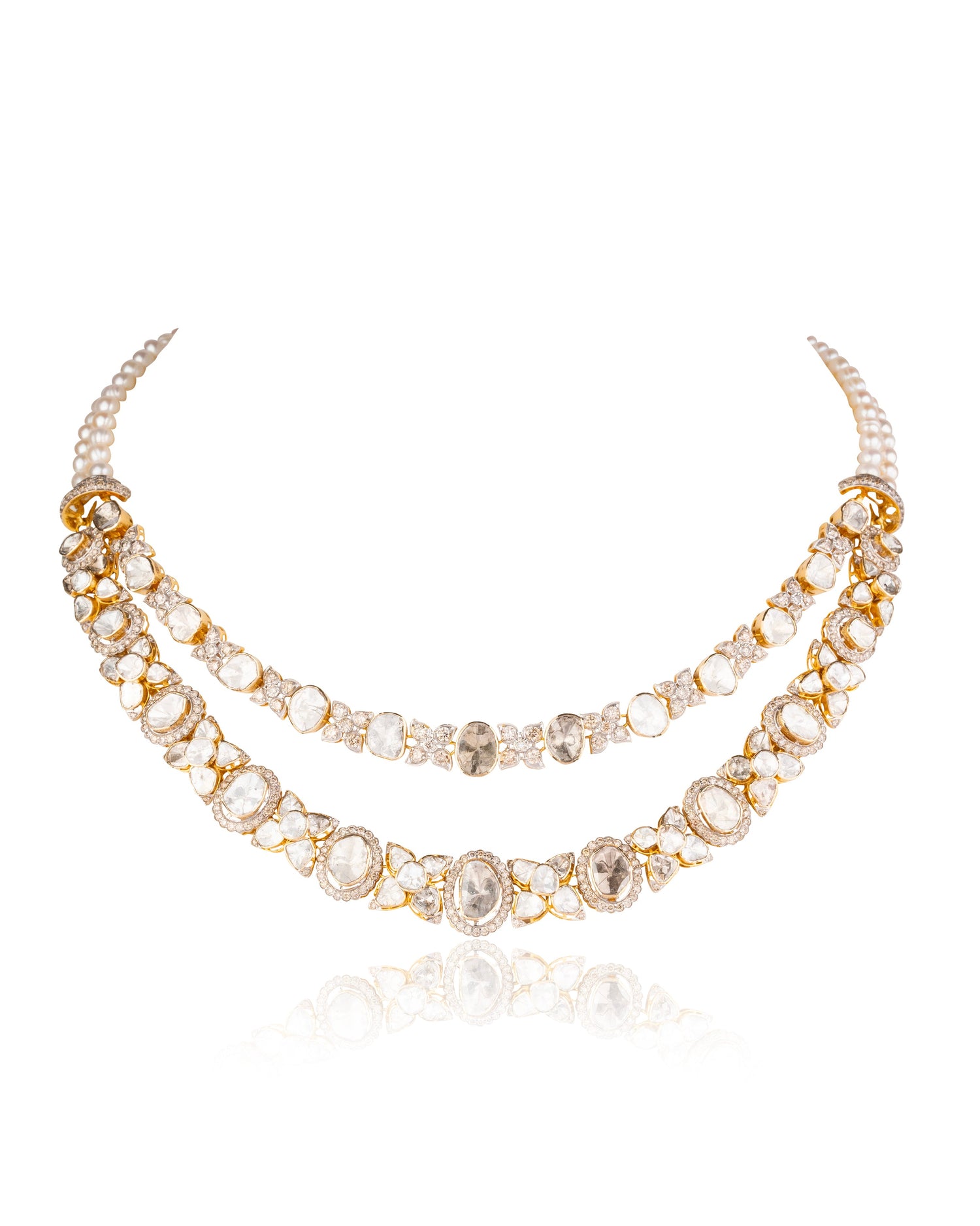 Shilpa Polki And Diamond Necklace