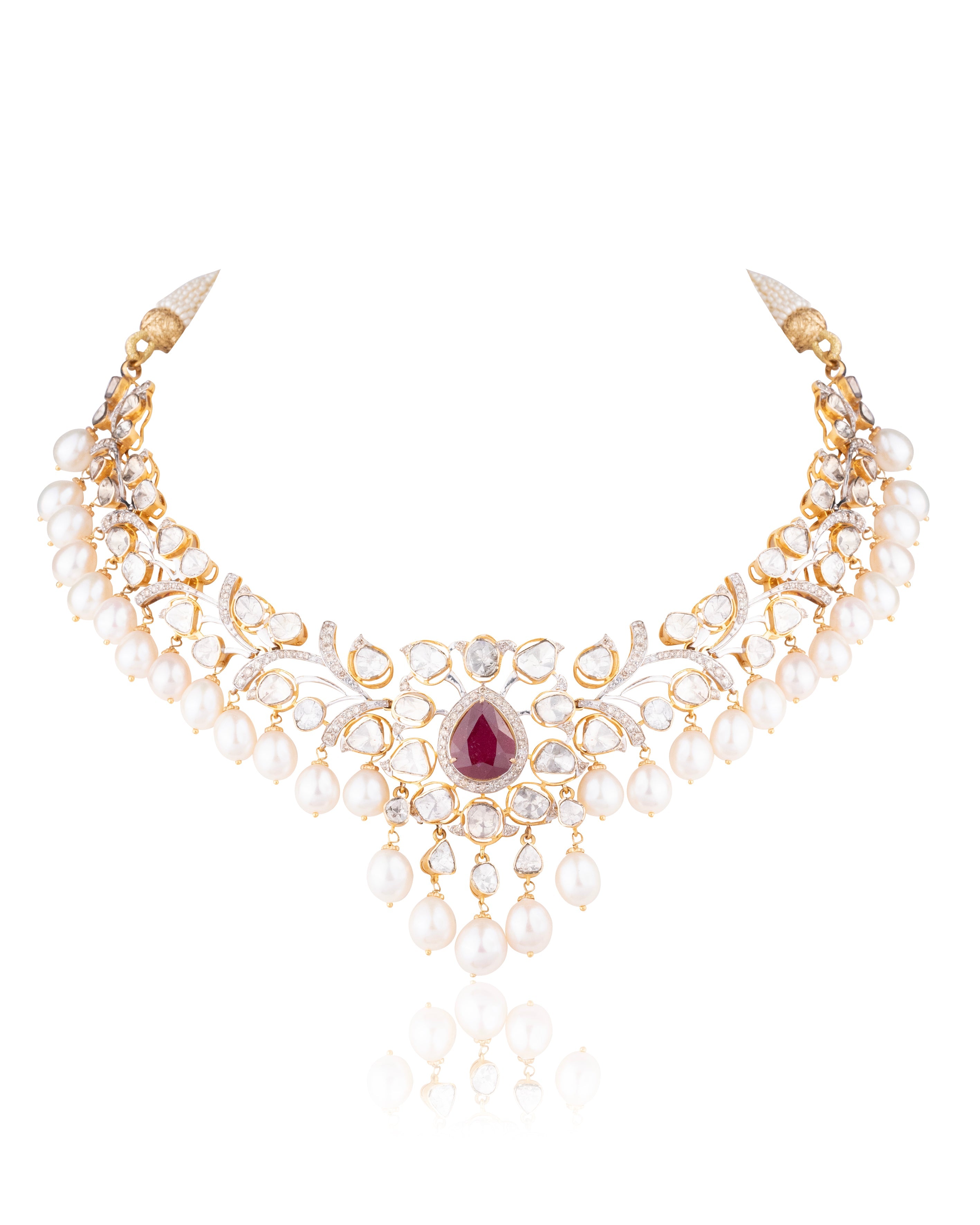 Somya Polki And Diamond Necklace