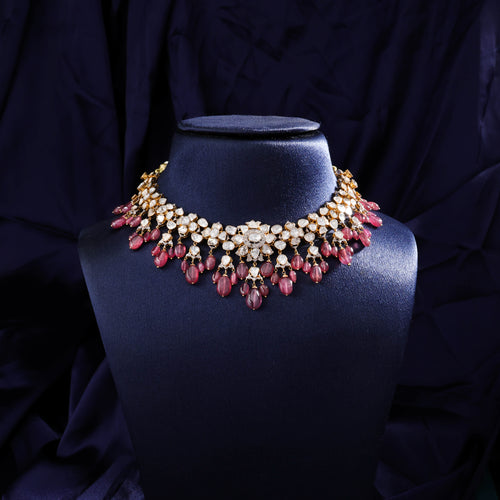 Bellamy Polki And Diamond Necklace