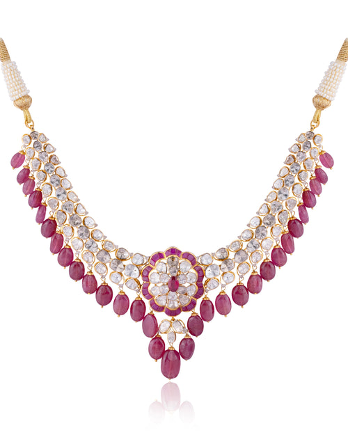 Suprita Polki And Diamond Necklace