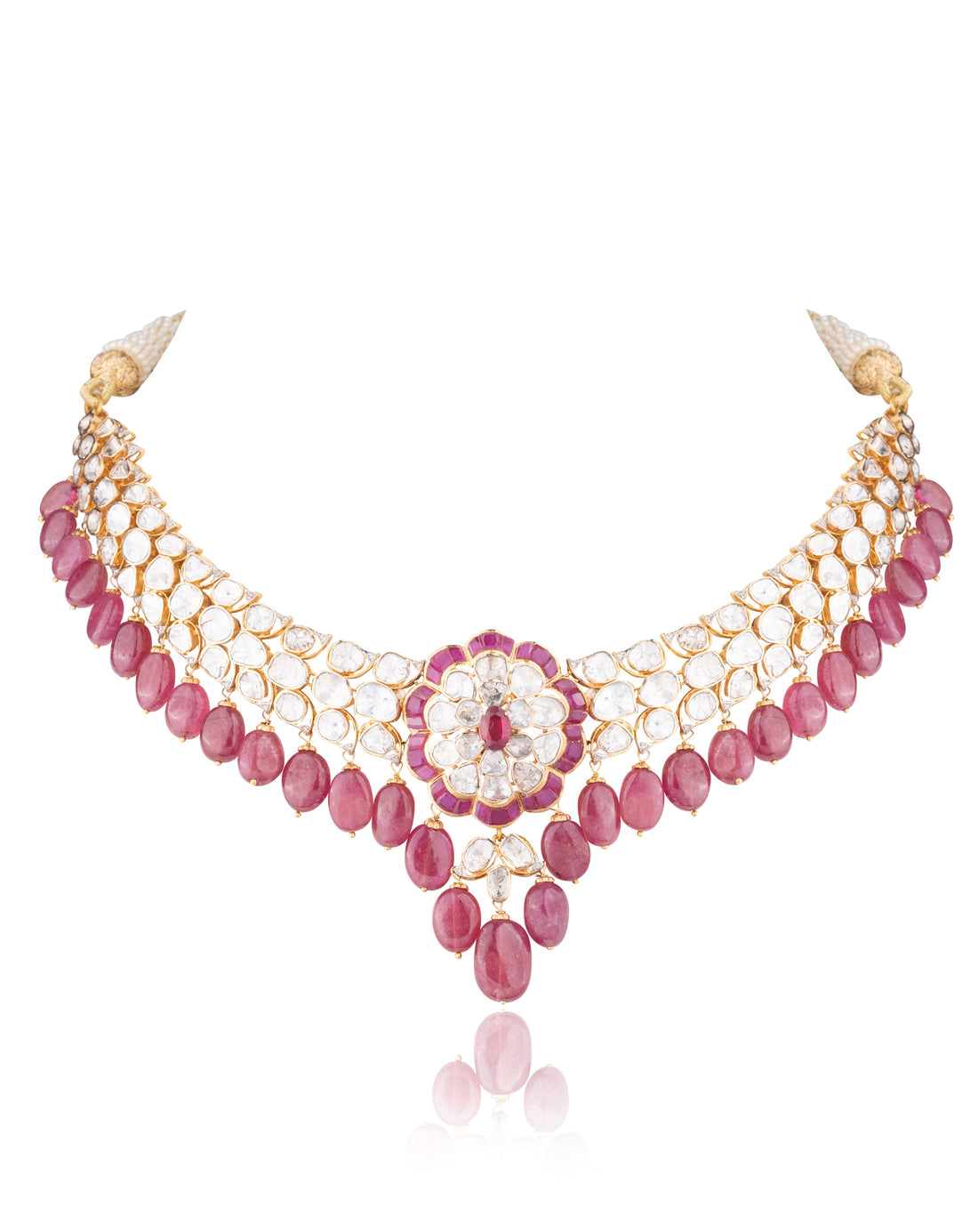 Suprita Polki And Diamond Necklace