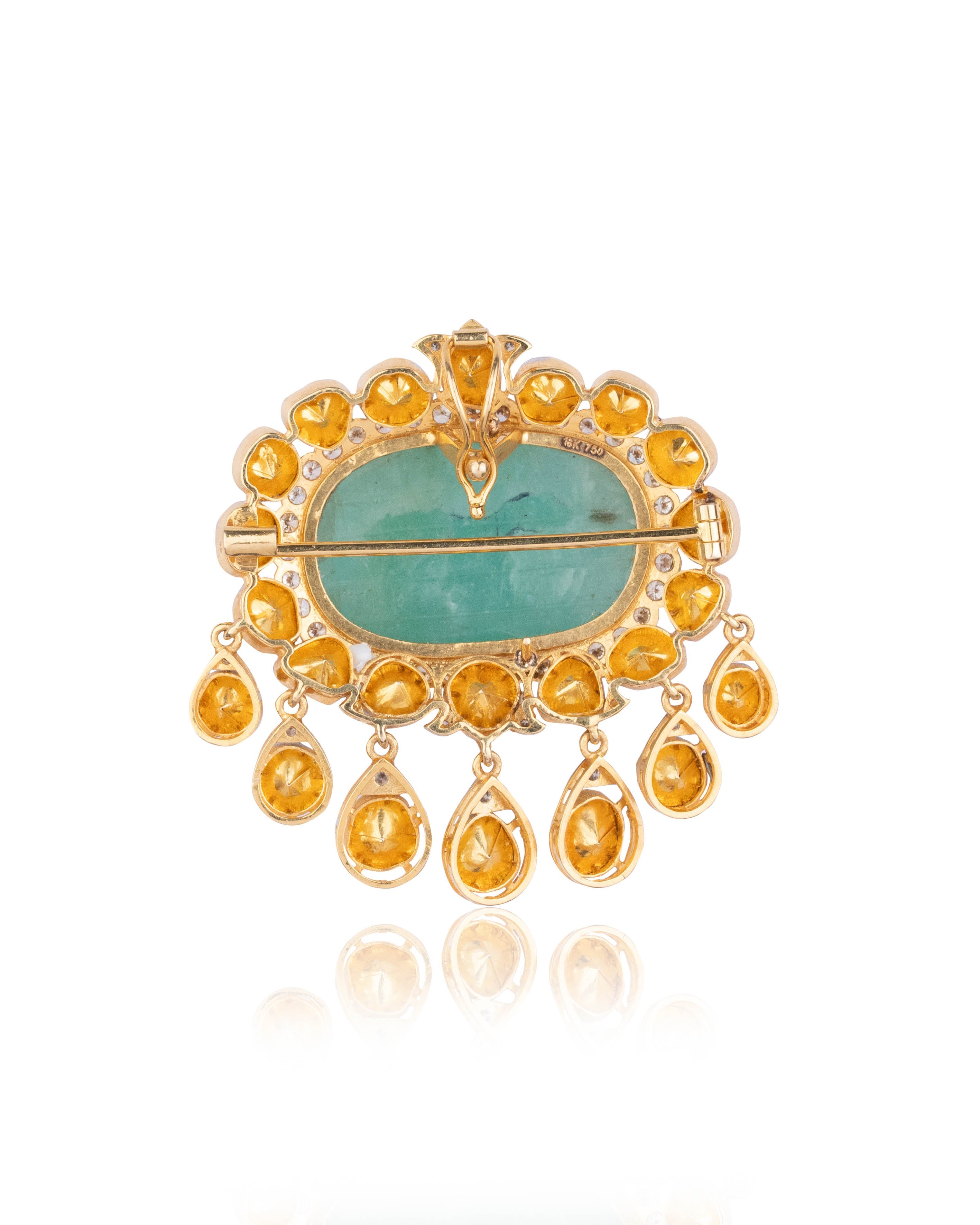 Vida Polki And Diamond Pendant