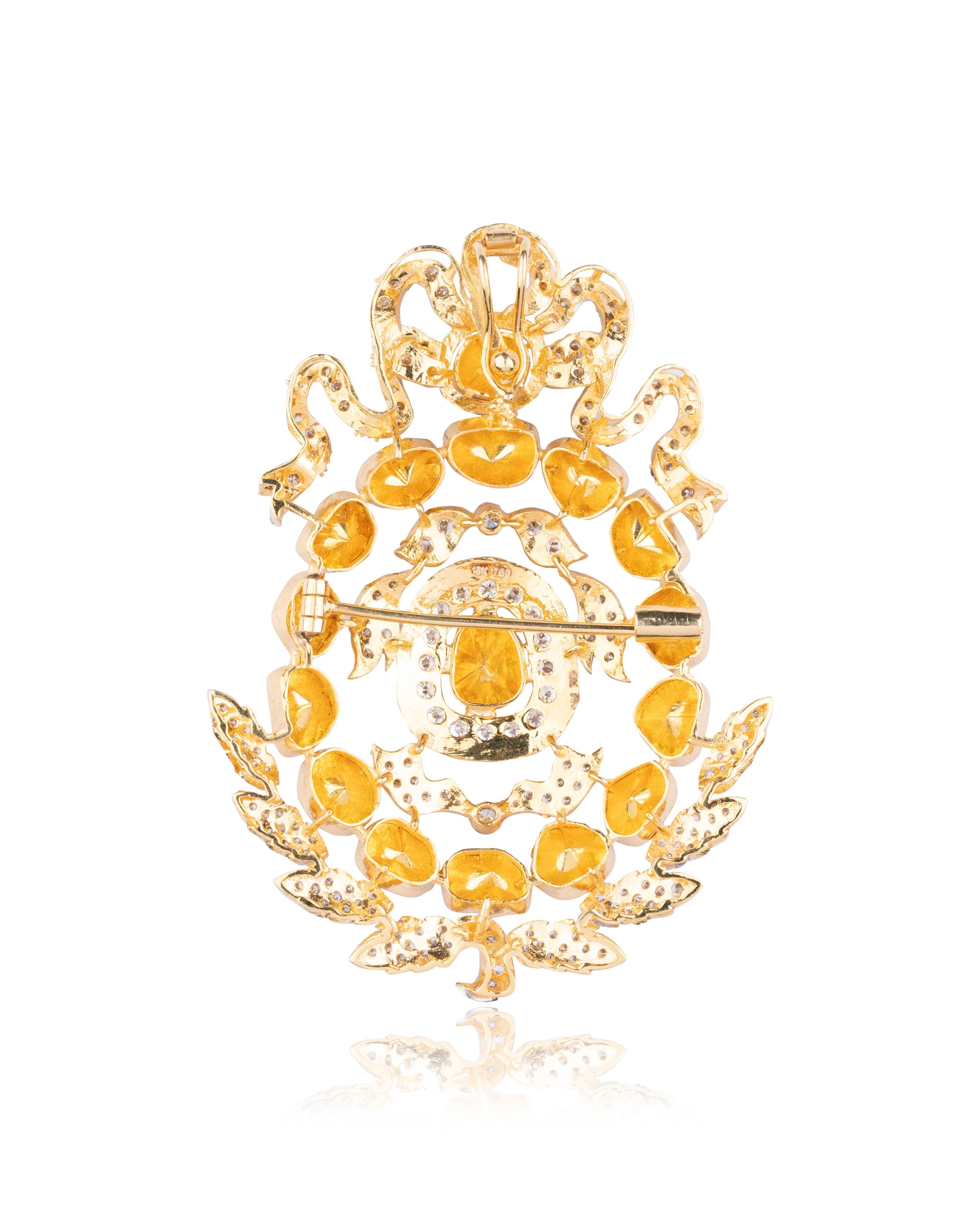 Falguni Polki And Diamond Pendant