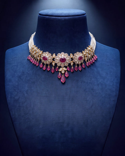 Koyel Polki And Diamond Choker
