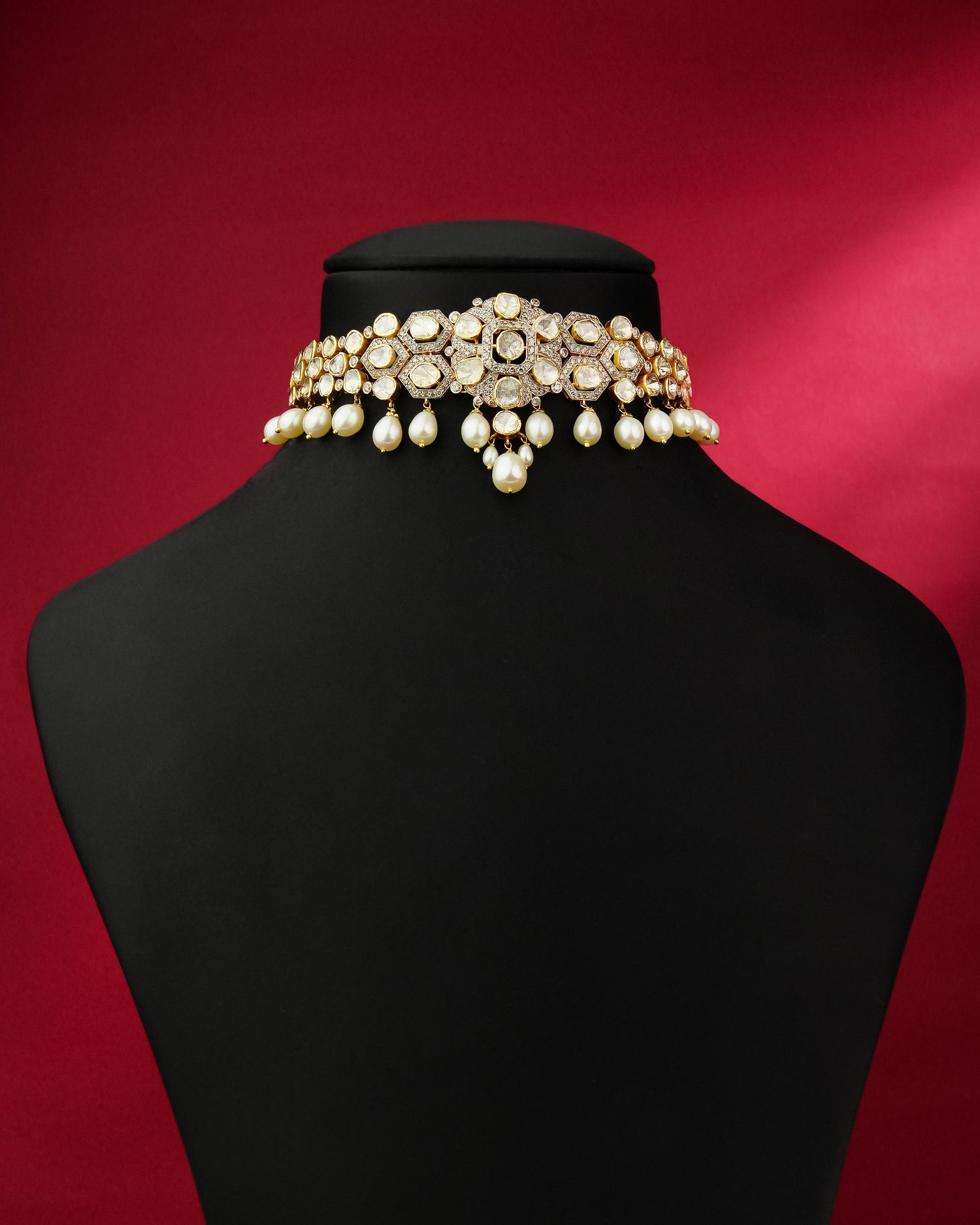 Agatha Polki And Diamond Choker