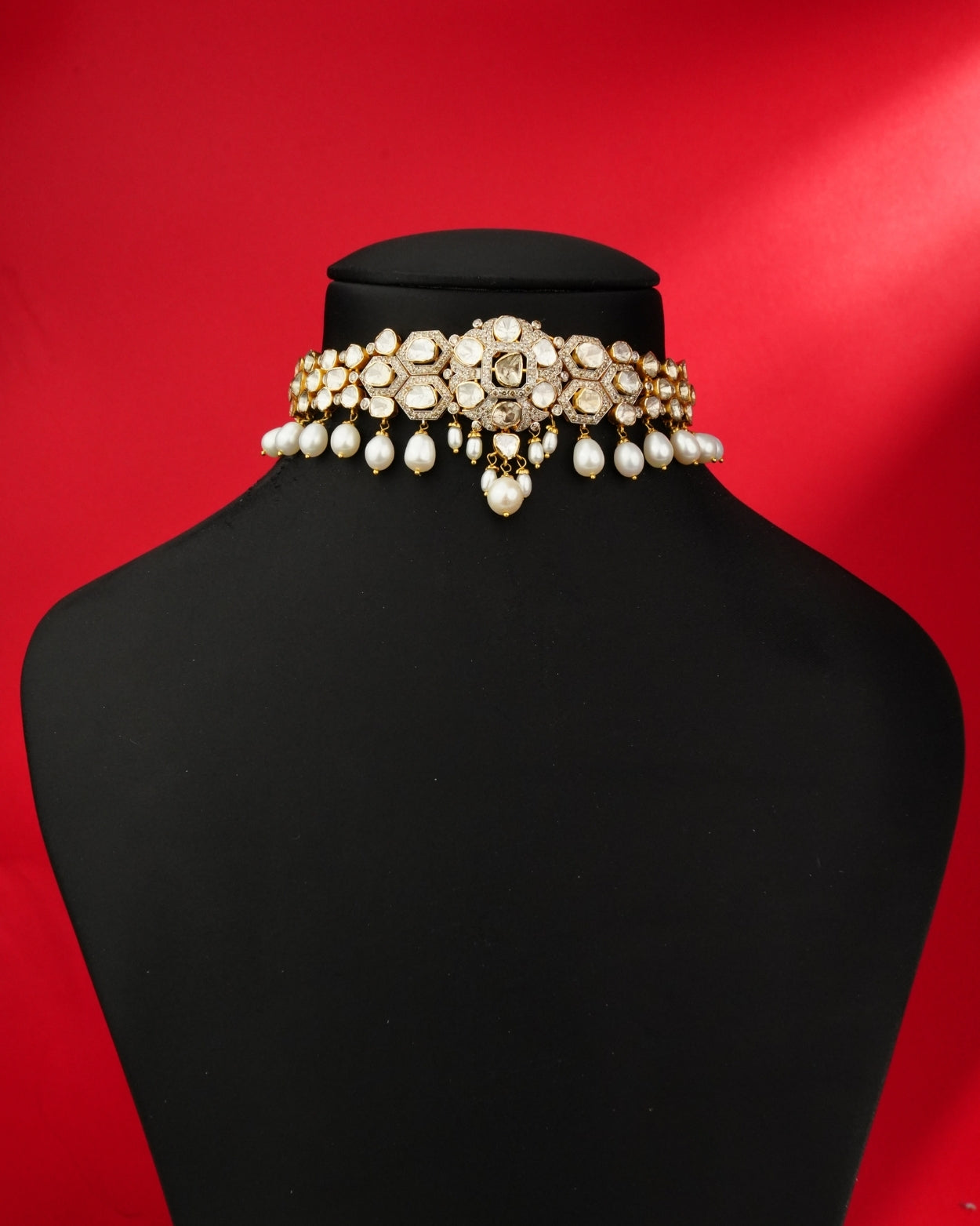 Joyce Polki And Diamond Choker