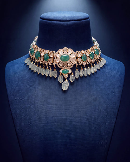 Bidisha Polki And Diamond Choker