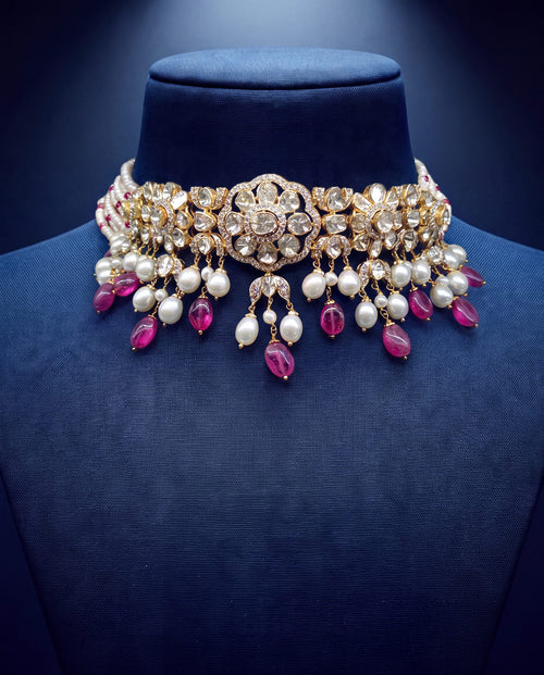 Sulekha Polki And Diamond Choker