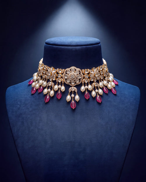 Sulekha Polki And Diamond Choker