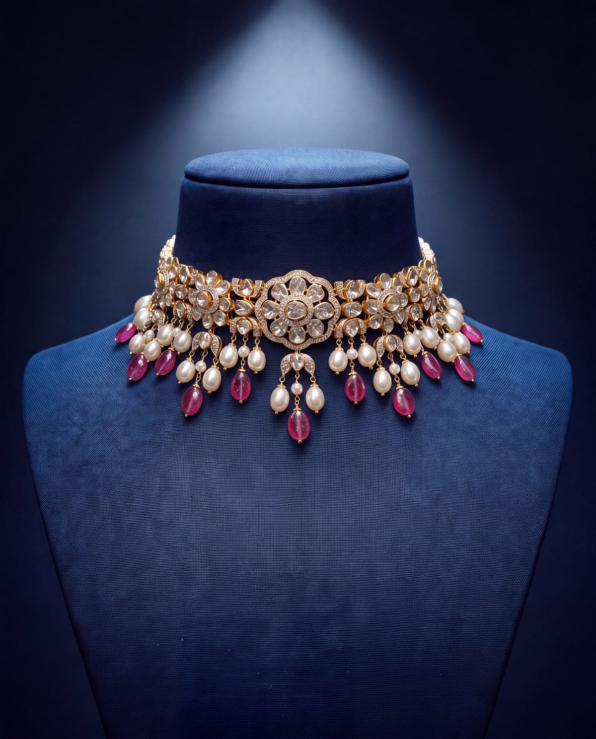 Sulekha Polki And Diamond Choker