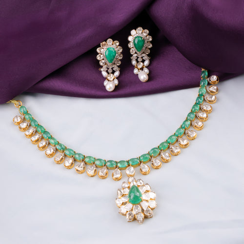 Amanda Polki  And Diamond Long Earrings