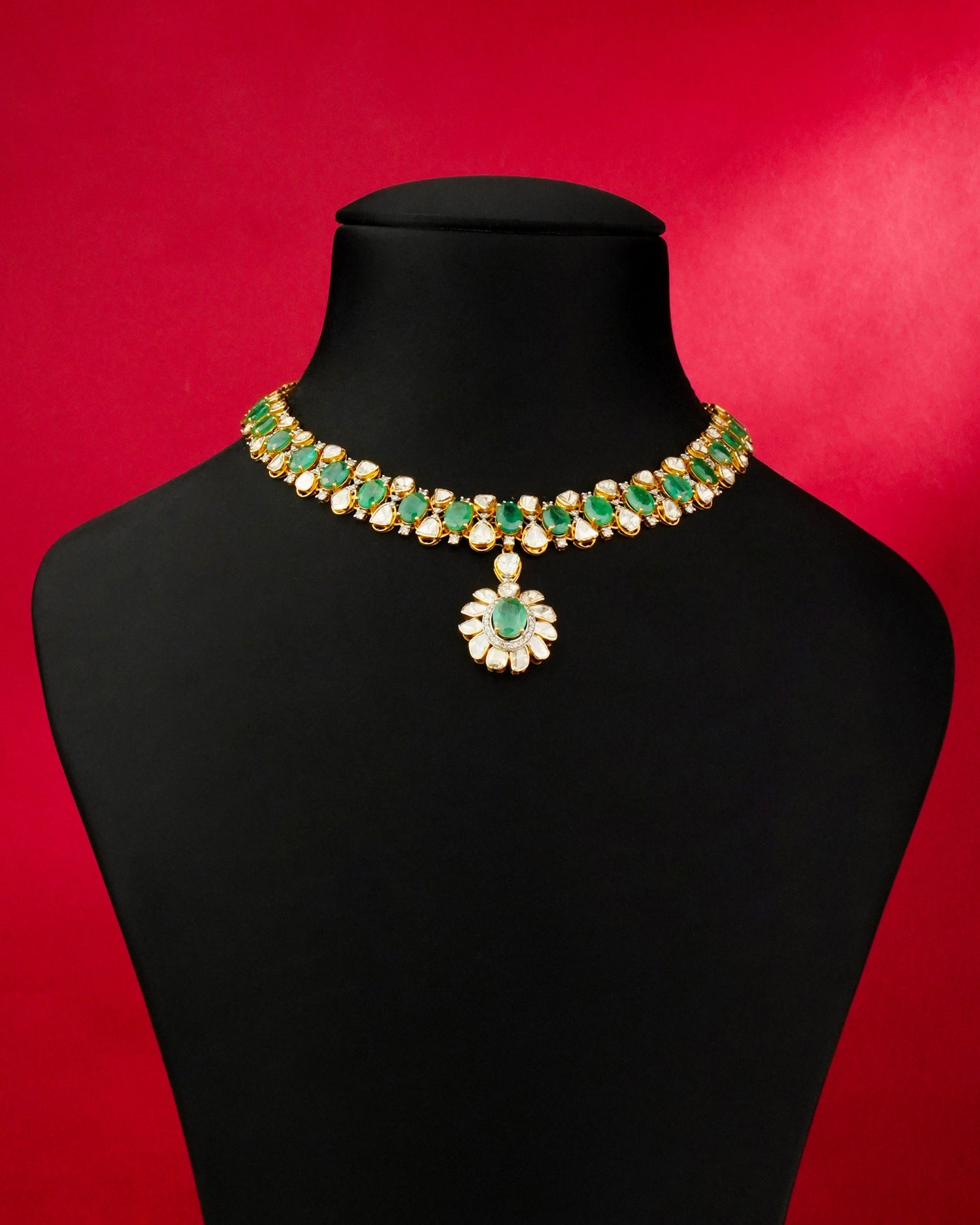 Swagata Polki And Diamond Necklace - NO ORDERS
