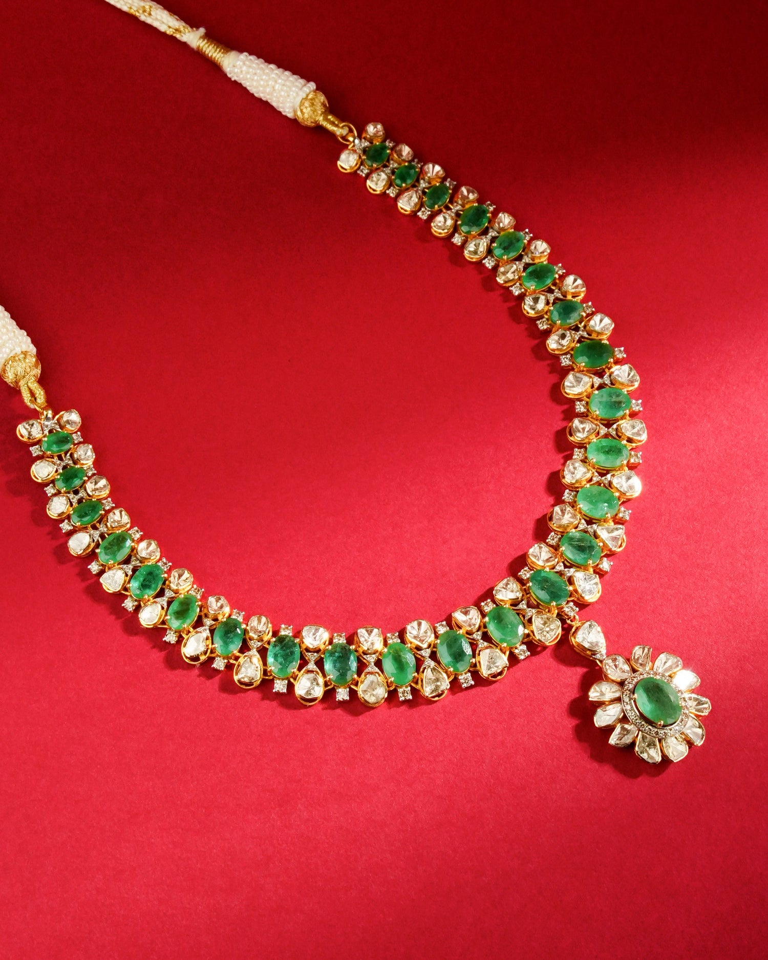 Swagata Polki And Diamond Necklace - NO ORDERS