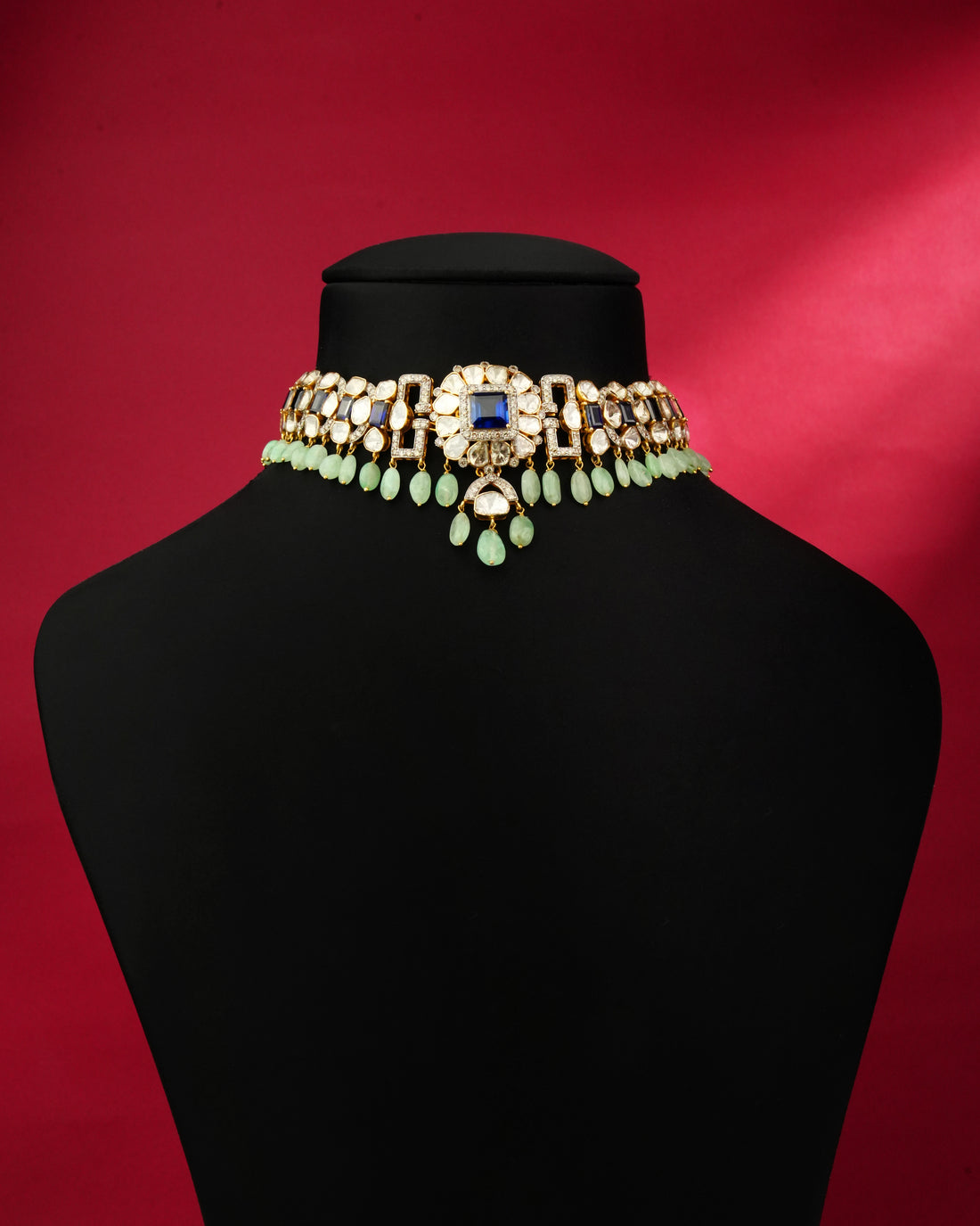 Aabheri Polki And Diamond Choker