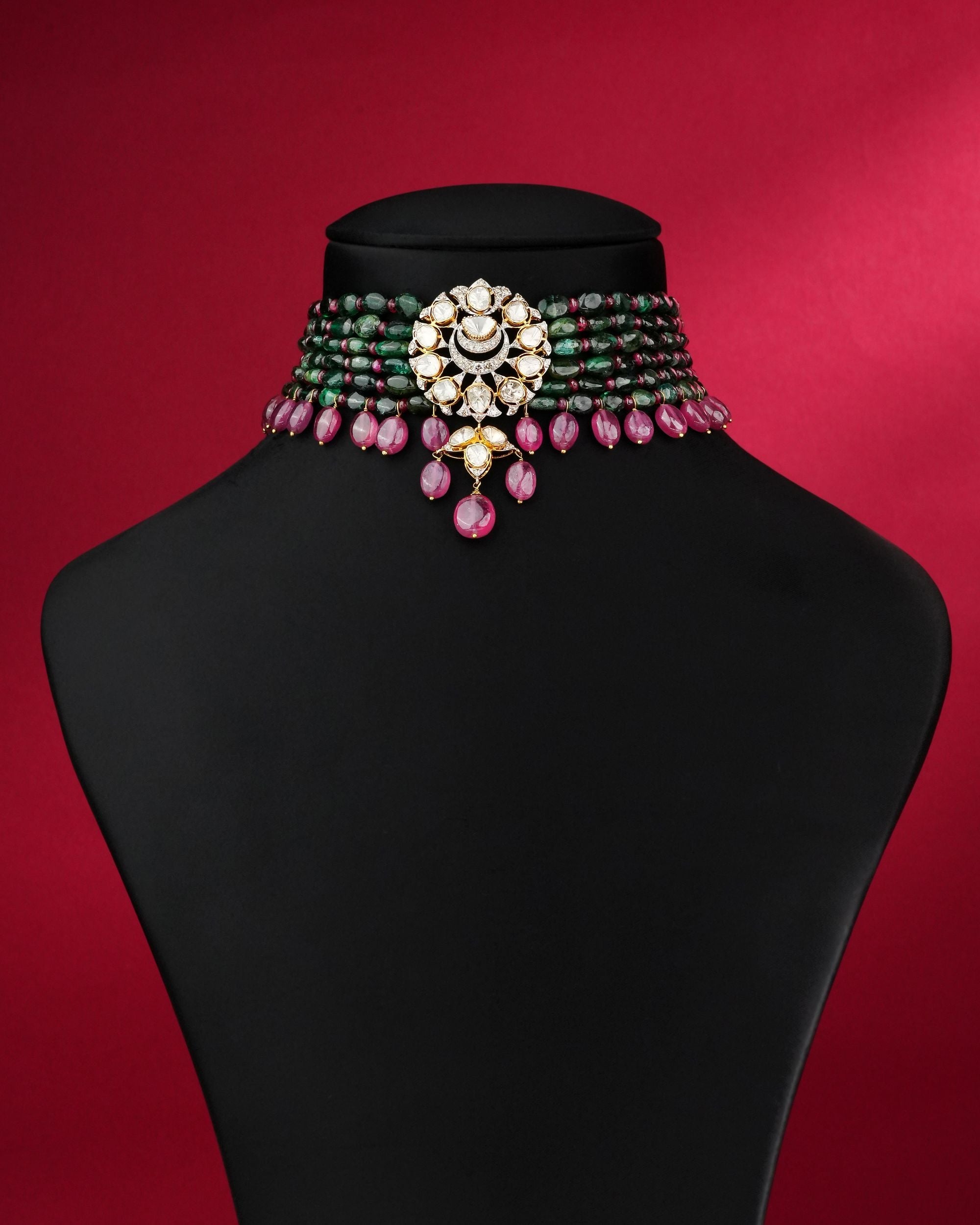 Shobhita Polki And Diamond Choker