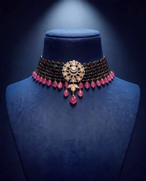 Shobhita Polki And Diamond Choker