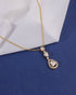 Devashri Polki And Diamond Pendant