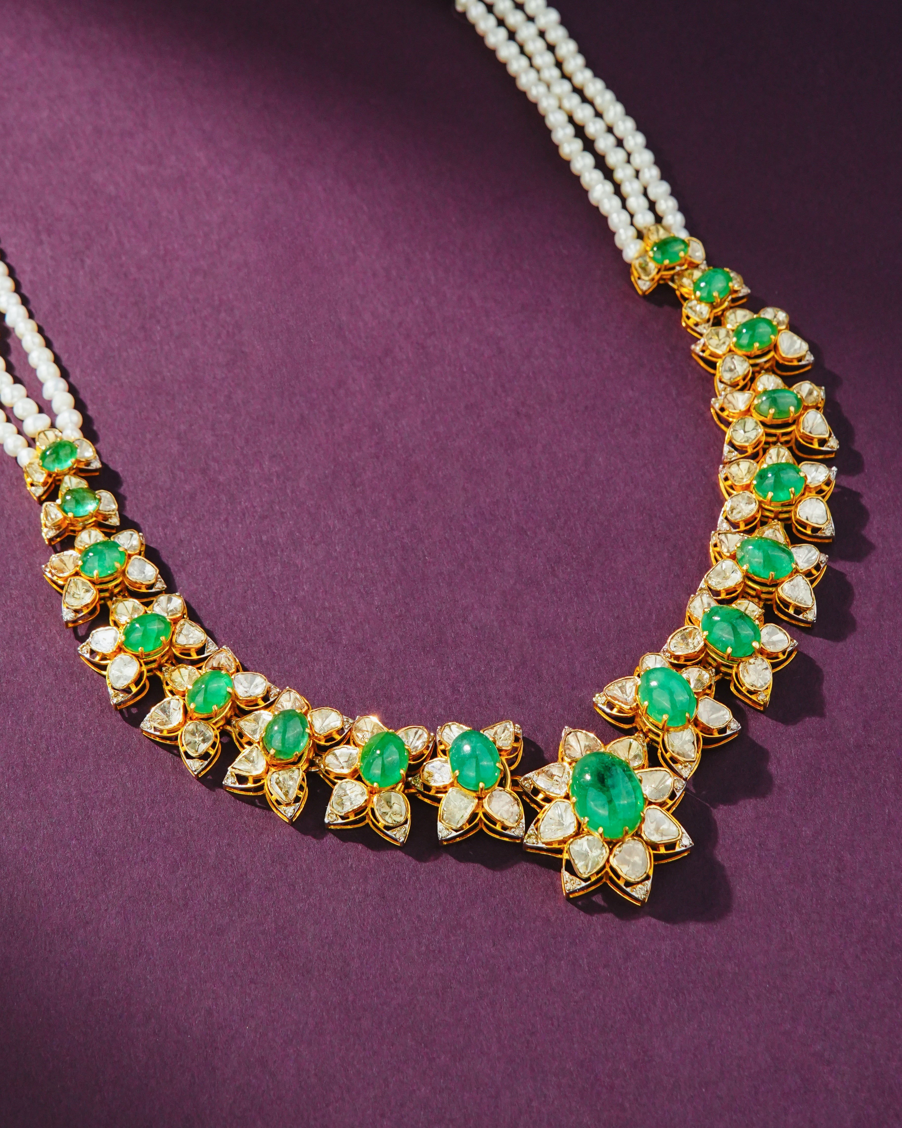 Kareena Polki And Diamond Necklace