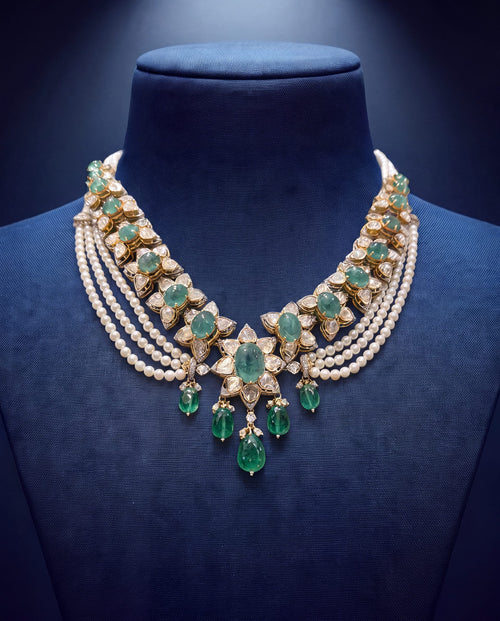 Kareena Polki And Diamond Necklace