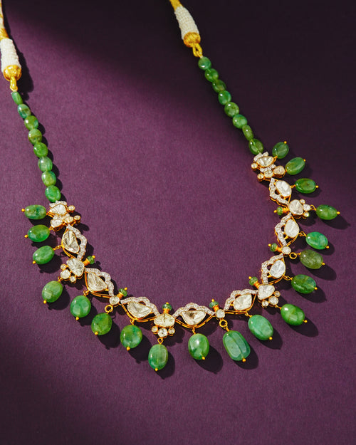Komal Polki And Diamond Necklace