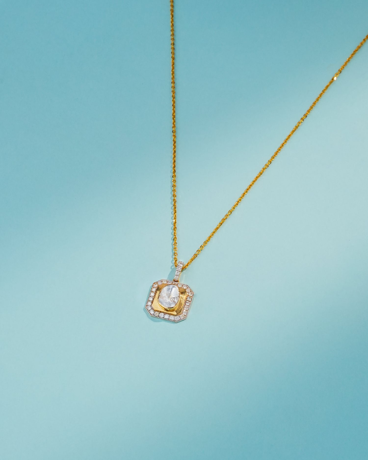 Anna Polki And Diamond Necklace