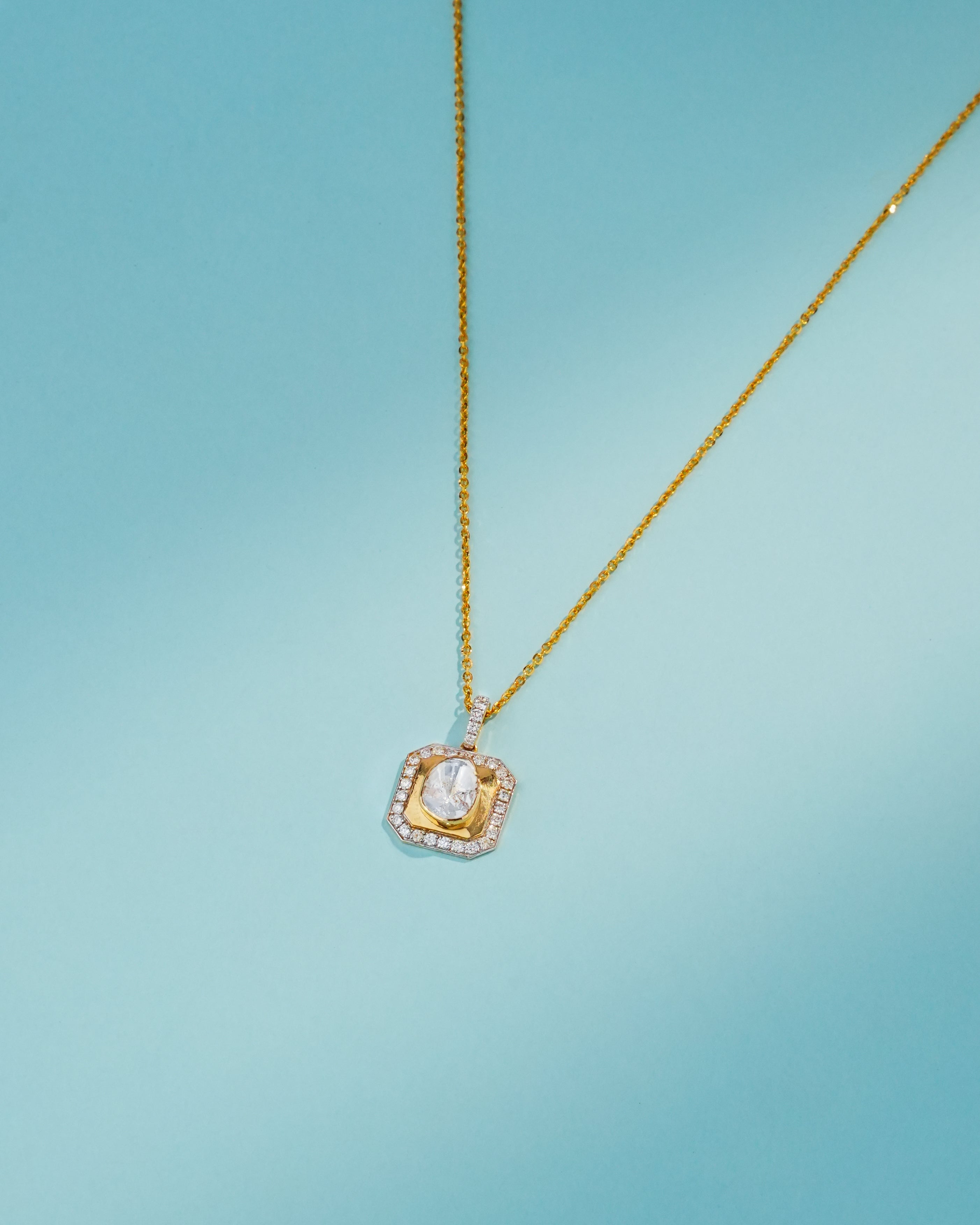 Anna Polki And Diamond Necklace