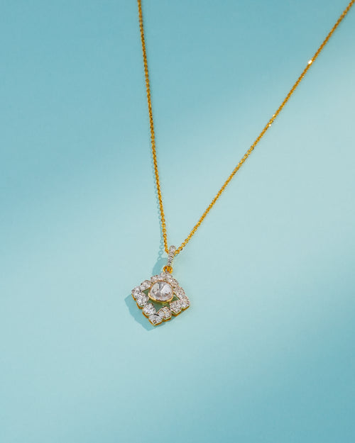Aaliyah Polki And Diamond Necklace