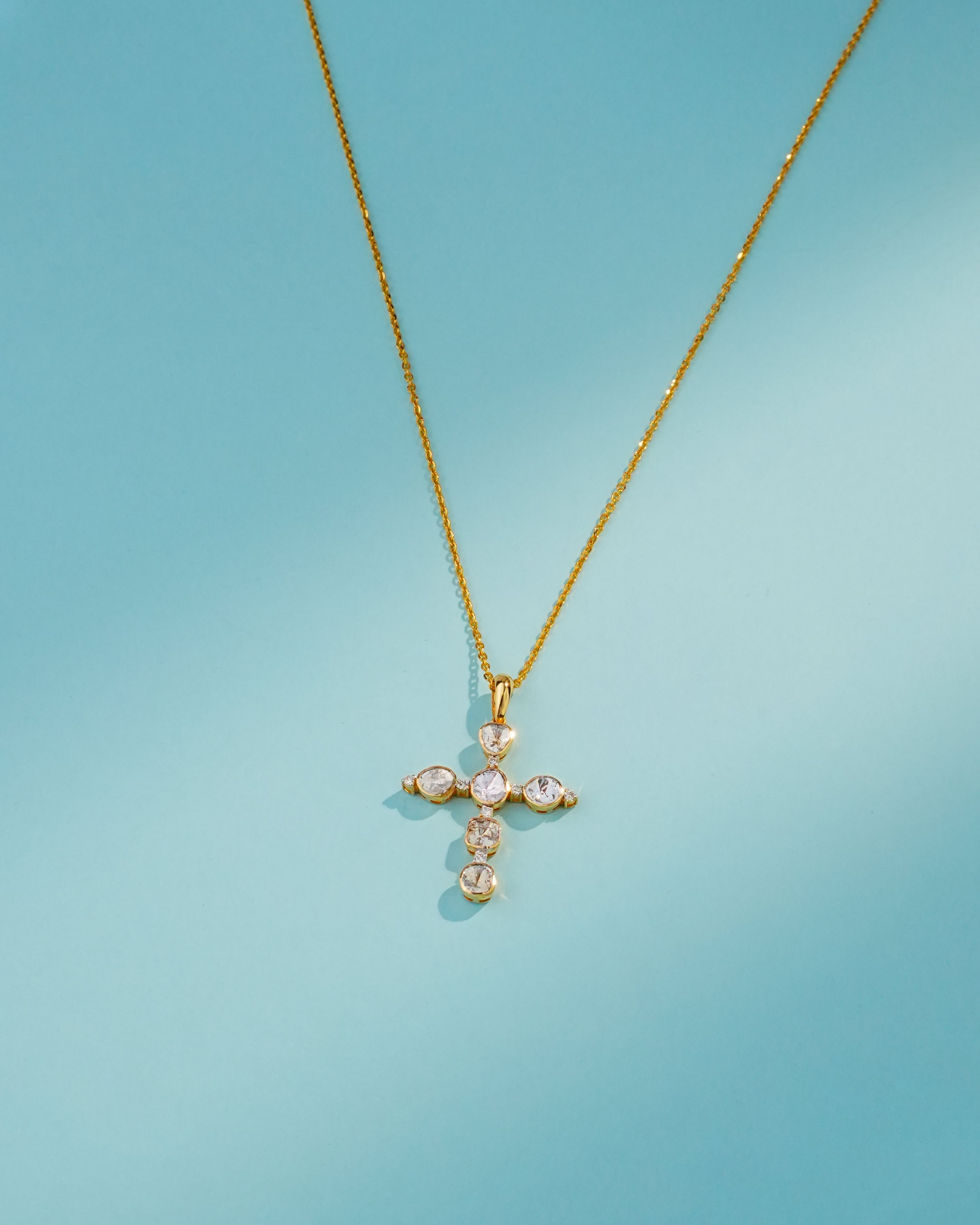 Vivian Polki And Diamond Pendant