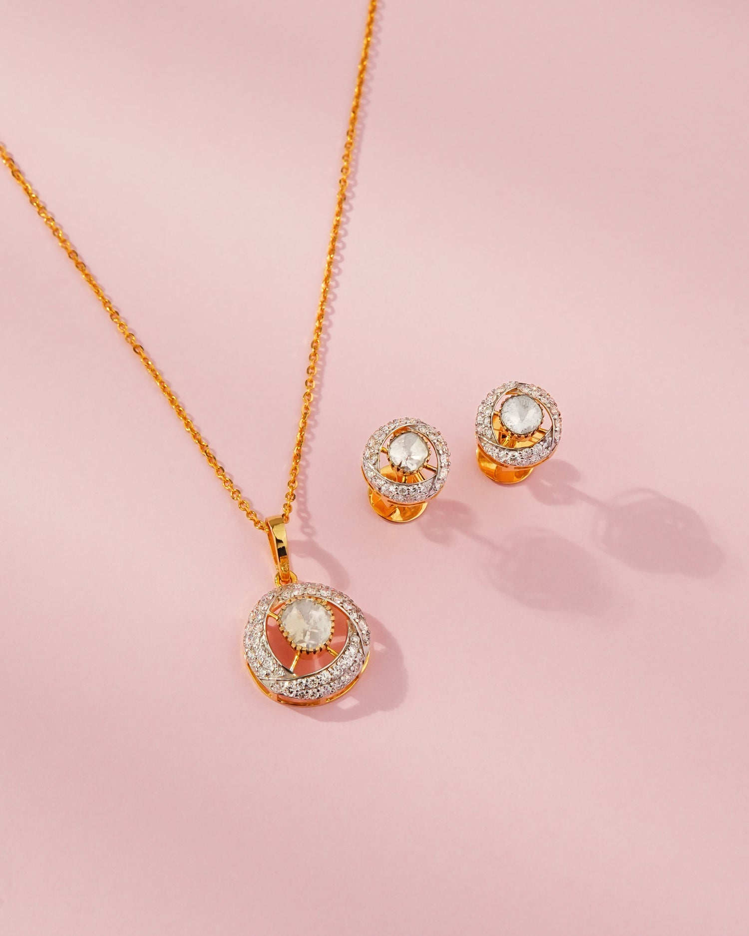 Ayla Polki And Diamond Pendant