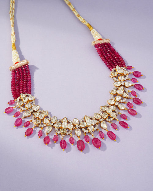 Eileen Polki And Diamond Choker