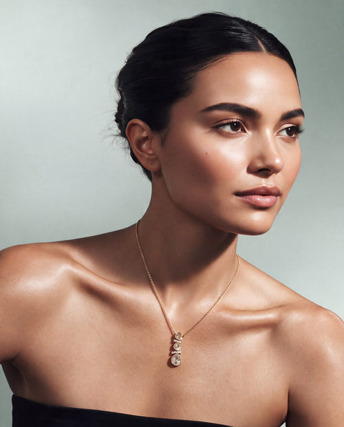 Kanishka Polki And Diamond Pendant
