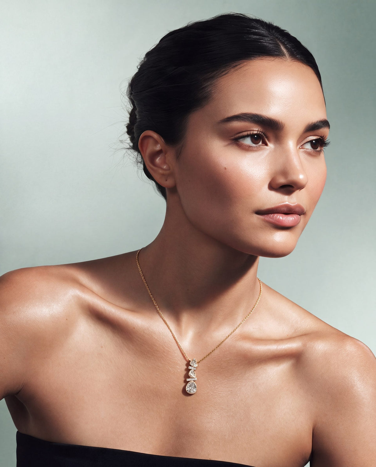 Darika Polki And Diamond Pendant