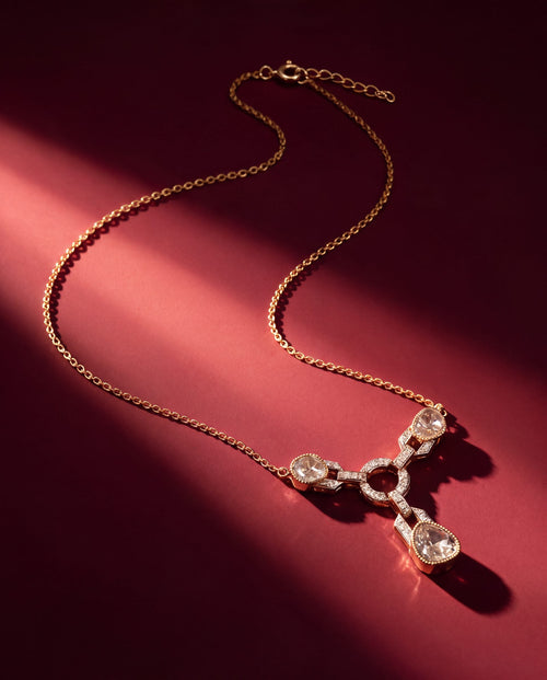 Vibha Polki And Diamond Pendant