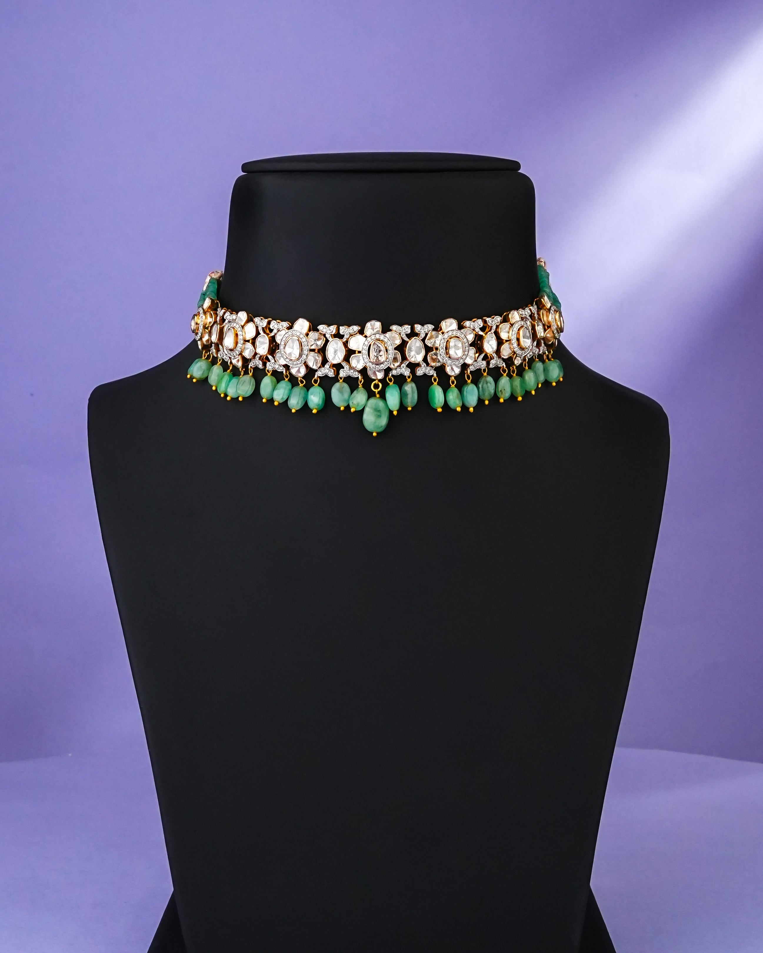 Eleanor Polki And Diamond Choker