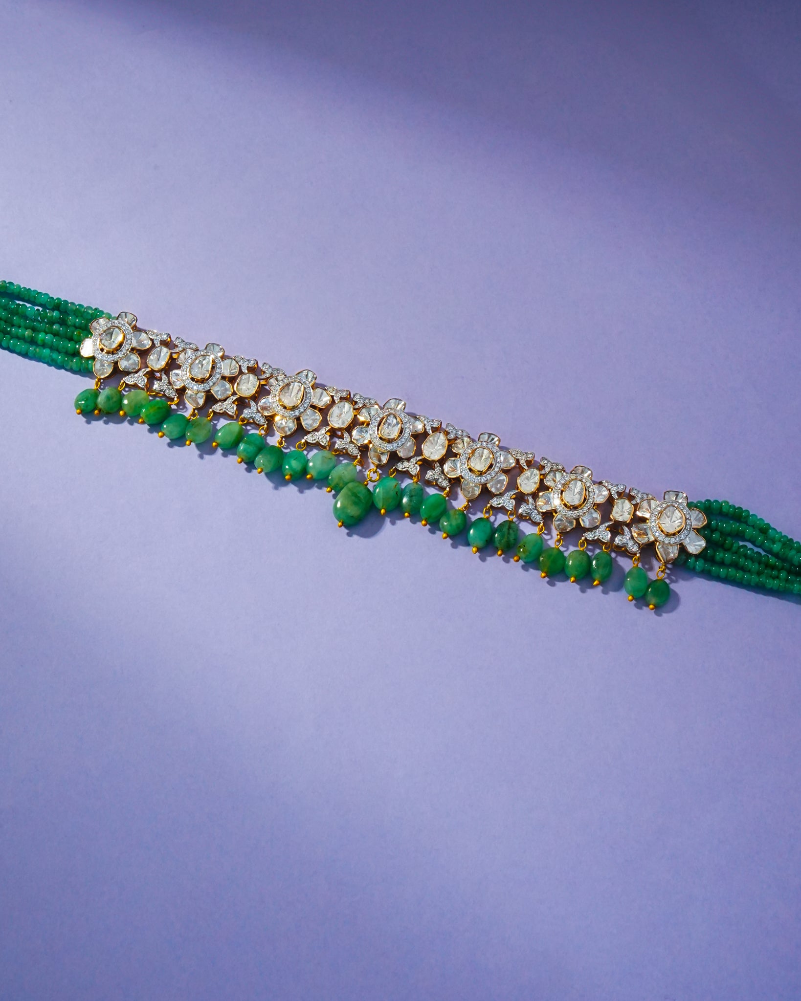 Eleanor Polki And Diamond Choker