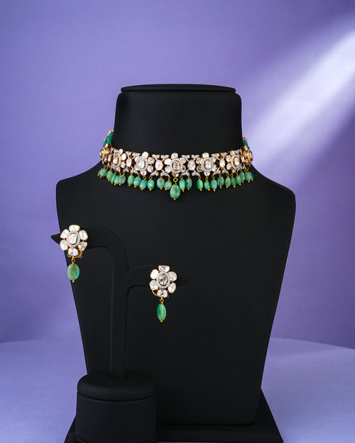 Eleanor Polki And Diamond Choker