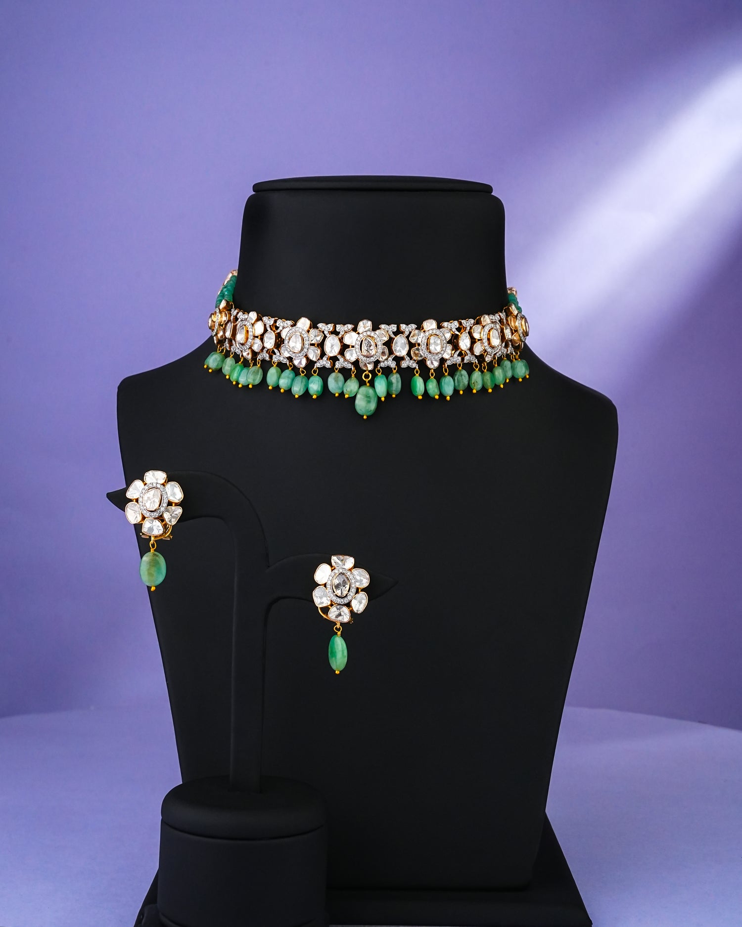 Eleanor Polki And Diamond Choker