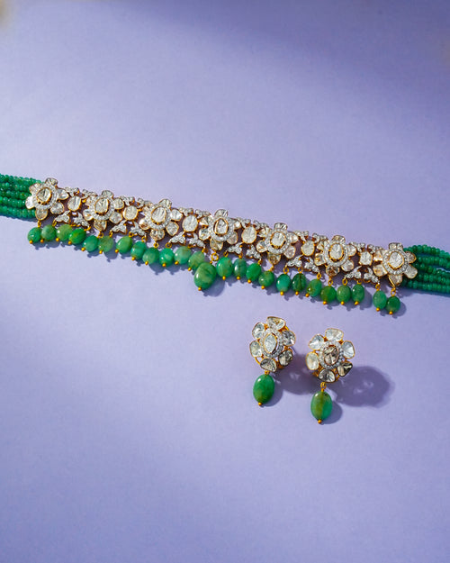 Eleanor Polki And Diamond Choker