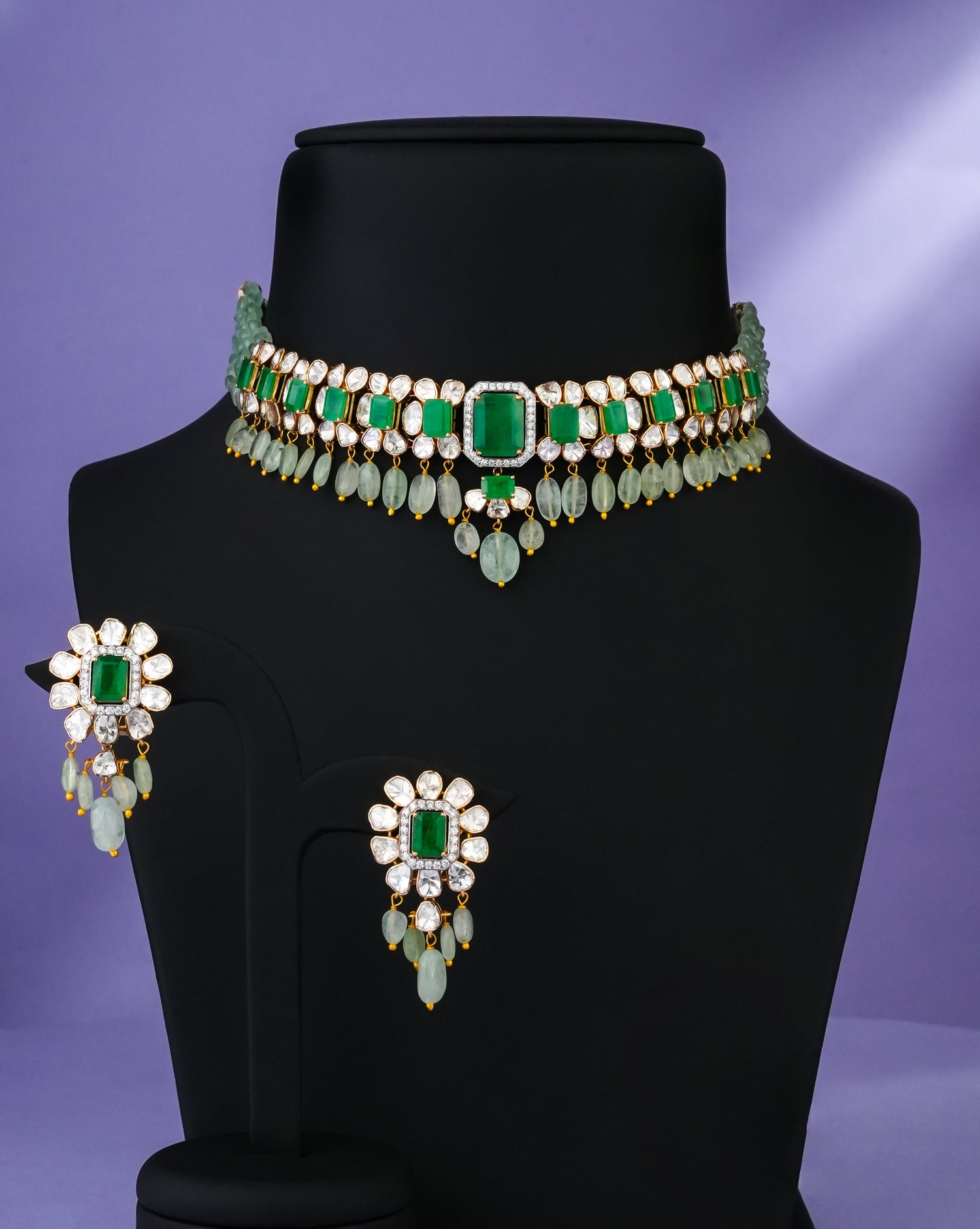 Laira Polki And Diamond Choker
