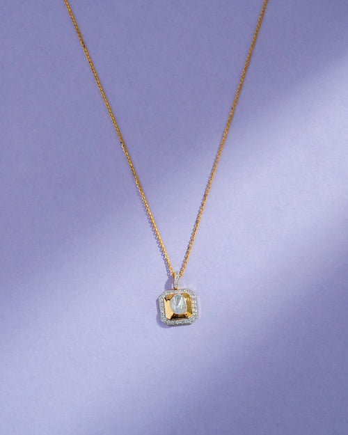 Anna Polki And Diamond Pendant