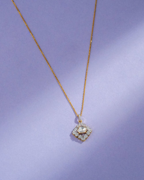 Aaliyah Polki And Diamond Pendant