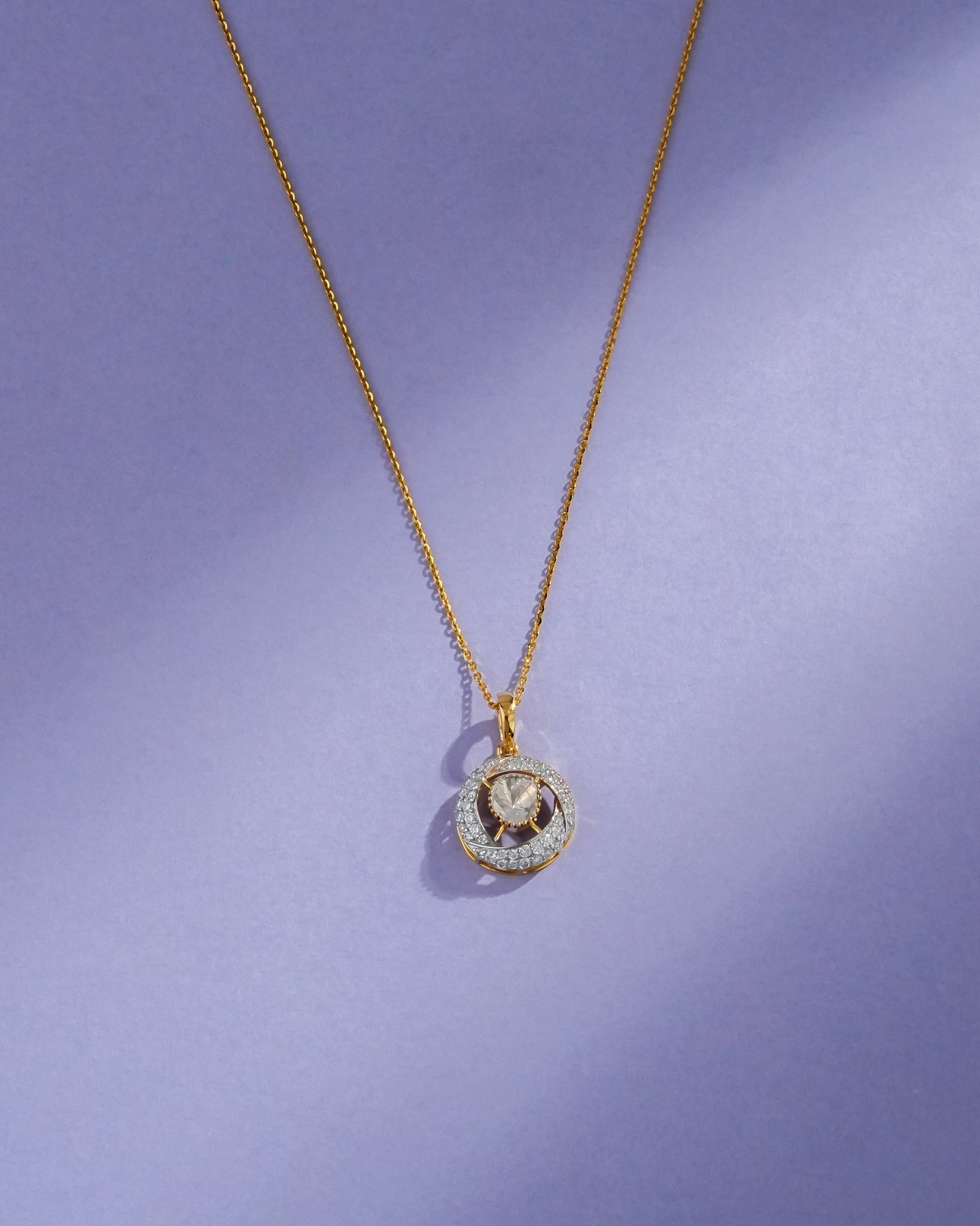 Ayla Polki And Diamond Pendant